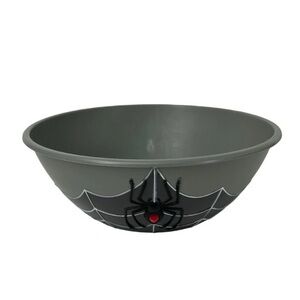 Vintage 90s Halloween Spiderweb Punch Bowl Retro Spooky Party Decor